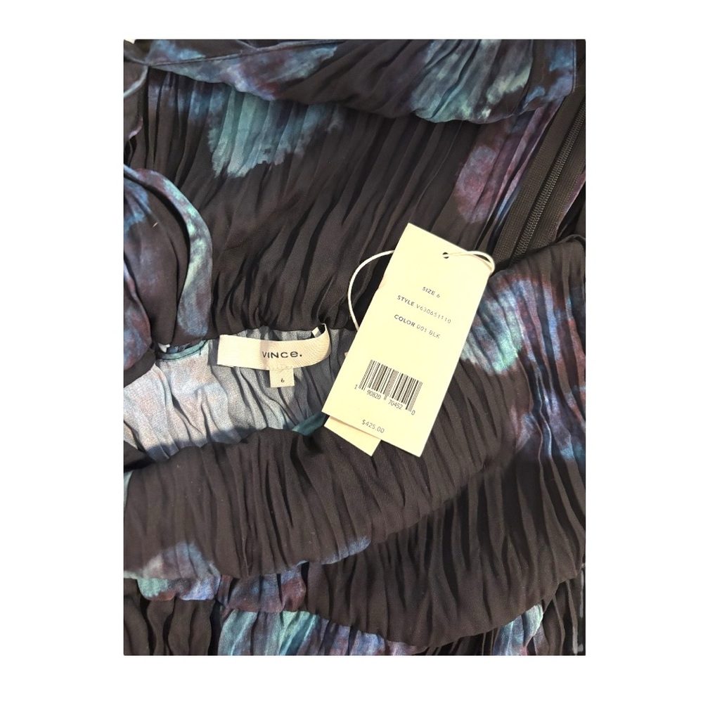 NWT Vince Floral Twist Dress - Picture 7 of 7